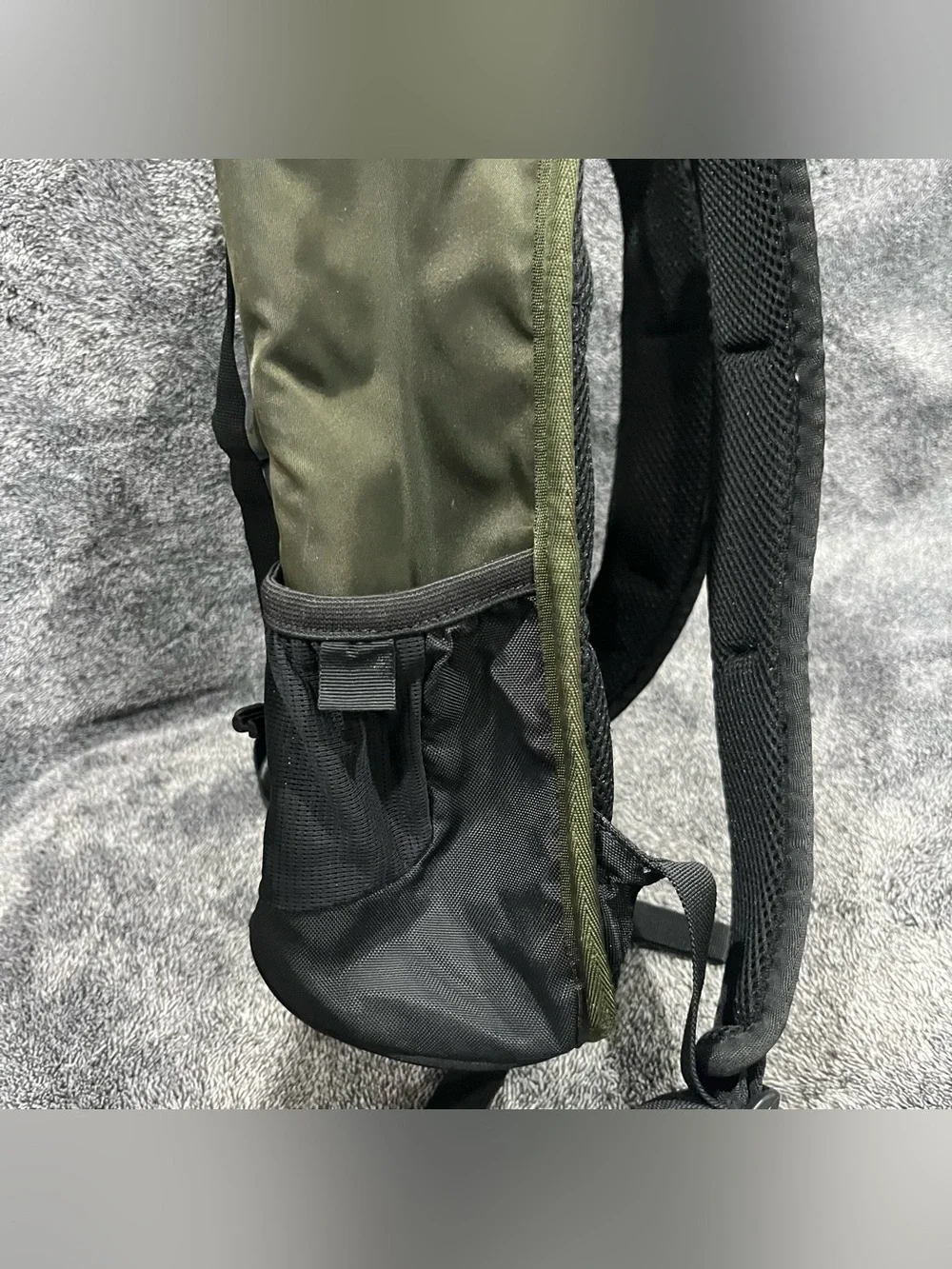 Timbuk2 Grid backpack army green and black colorway